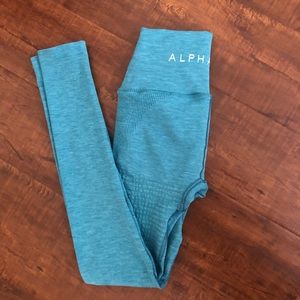 Blue S Halo leggings